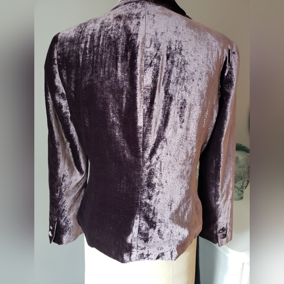 Vintage velvet blazer - Picture 11 of 11